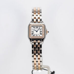 CARTIER Panthere Small Size Two Tone Rose Gold Diamond Bezel LIKENEW(2026)