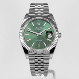 Datejust 41 Mint Green Fluted Bezel Jubilee LIKENEW(2026)