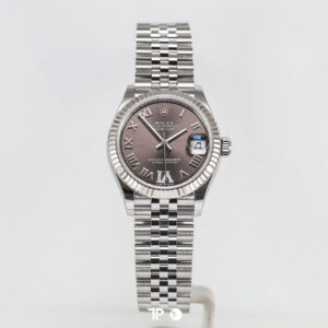 Rolex Datejust 31 Dark Grey Roman Dial Diamond on VI LIKE NEW(2026)
