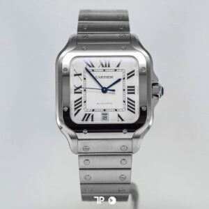 CARTIER Santos White Large Size LIKE NEW (2026)