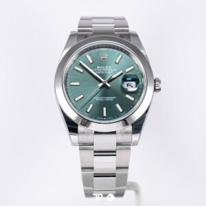 Datejust 41 Mint Green Dome Bezel Oyster LIKENEW (2026)