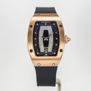 Richard Mille RM 07-01 Rose Gold Black & White Diamond Dial (2011)
