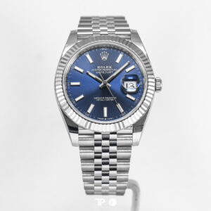Datejust 41 Blue Dial Fluted Bezel Jubilee LIKENEW (2026)