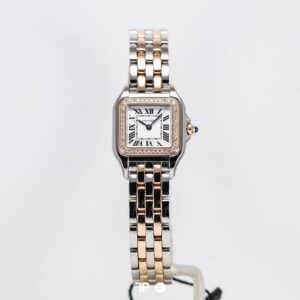CARTIER Panthere Small Size Two Tone Rose Gold Diamond Bezel LIKENEW(2026)
