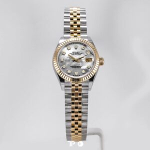 Rolex Datejust 28 White MOP Dial Fluted Bezel LIKE NEW(2026)