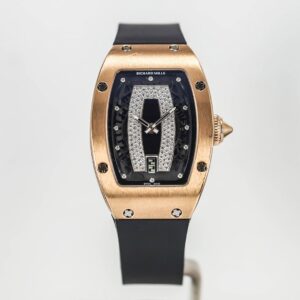 Richard Mille RM 07-01 Rose Gold Black & White Diamond Dial (2011)