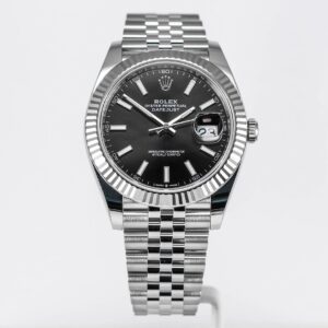 Rolex Datejust 41mm Black Fluted Bezel Jubilee LIKE NEW(2026)