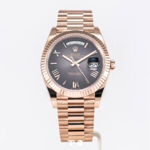 Daydate 40 Slate Ombré Roman President Black Dial LIKE NEW(2026)