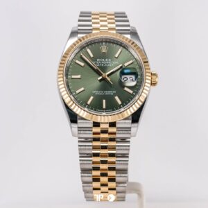 Datejust 36 Twotone Yellow Gold Green Dial LIKE NEW (2026)