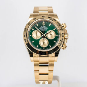 Daytona John Mayer Green Dial Full Gold 40mm NEW(2025)