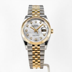 Datejust 36 White MOP Dial Two Tone Yellow Gold Jubilee LIKENEW(2026)