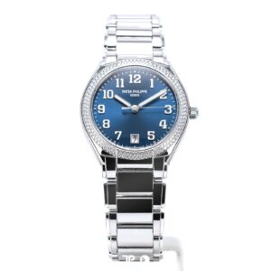 PATEK PHILIPPE Calatrava Twenty~4 7300/1200A-001 Blue Dial Diamond 36mm LIKE NEW(2025)
