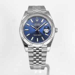 Datejust 41 Blue Dial Fluted Bezel Jubilee LIKENEW (2026)