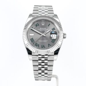 Datejust 41 Wimbledon Fluted Bezel LIKENEW(2026)