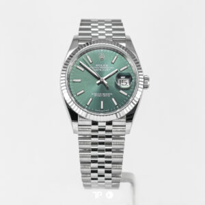 Datejust 36 Mint Green Dial Fluted Bezel Jubilee Bracelet LIKENEW(2026)