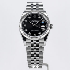 Datejust 36 Black Dial 10 Diamond LIKENEW (2026)