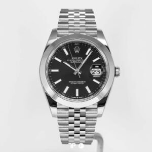 Datejust 41 Smooth Bezel Black Dial Jubilee (2026)