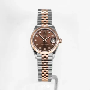Datejust 31 Choco Diamond Two Tone Rose Gold LIKE NEW (2026)
